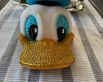 Vintage Disney Bling Donald Duck Character Hat