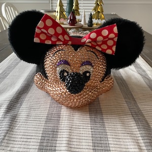 Vintage Disney Bling Minnie Mouse Character Hat