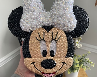 Happily Ever After Dreams Disney Inspired Minnie Mouse Pearl Bling Crossbody