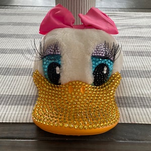 Vintage Disney Bling Daisy Duck Character Hat
