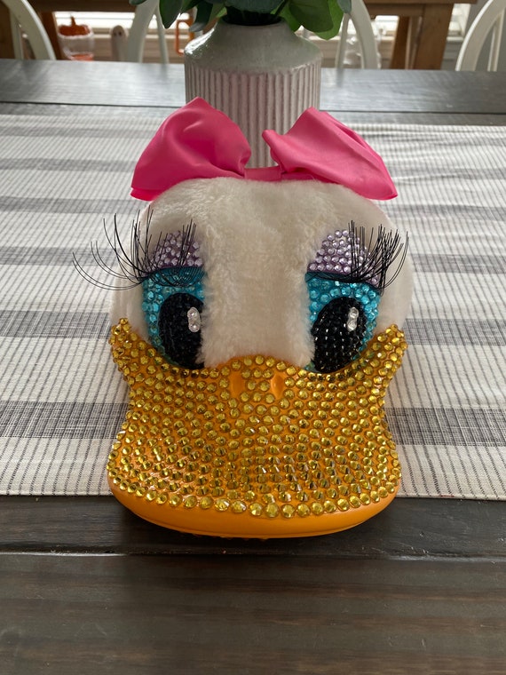 Vintage Disney Bling Daisy Duck Character Hat - Etsy display picture 1