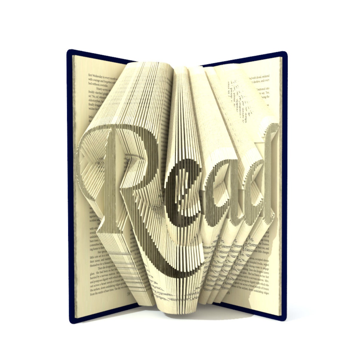 Book folding pattern READ 244 folds Tutorial with Simple Book folding pattern READ 244 folds Tutorial with Simple