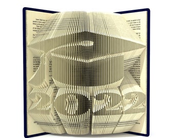 Book folding pattern - Graduation Cap 2022 - 622 pages