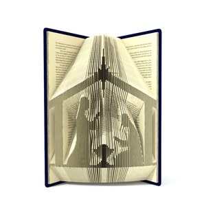 Book folding pattern - NATIVITY - 506 pages + Tutorial with Simple pattern - Heart