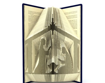 Book folding pattern - NATIVITY - 506 pages + Tutorial with Simple pattern - Heart