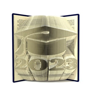 Book folding pattern - Graduation Cap 2023 - 624 pages