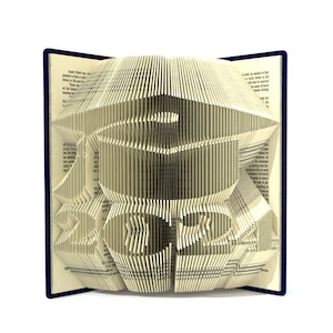 Book folding pattern - Graduation Cap 2024 - 620 pages