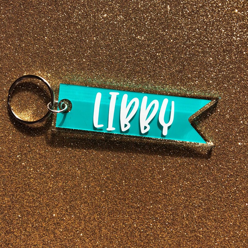 my name pix keychain