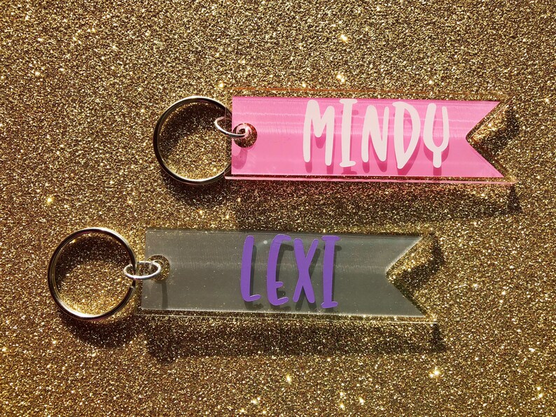 my name pix keychain