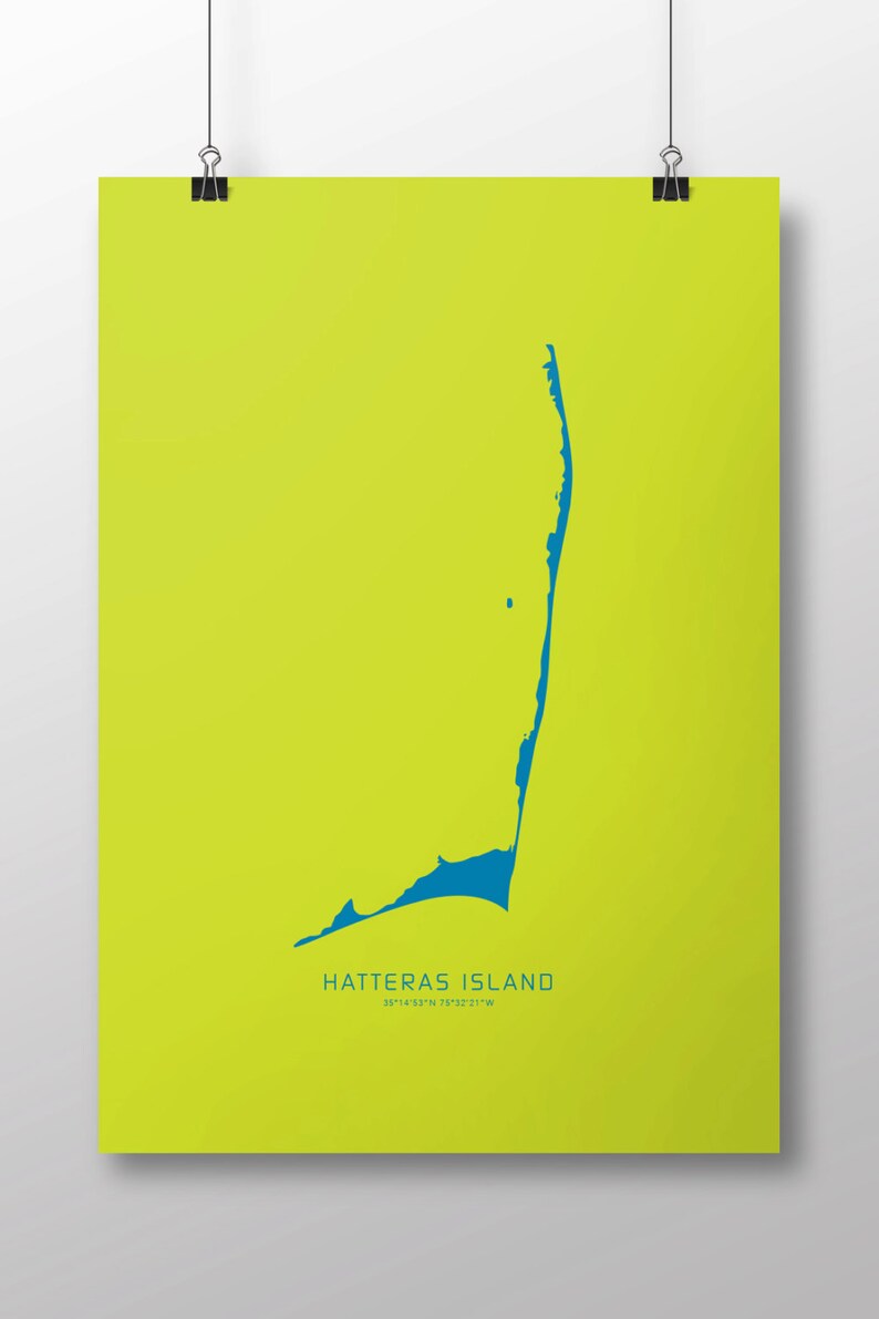 Hatteras Island 14 X 20 Print - Etsy