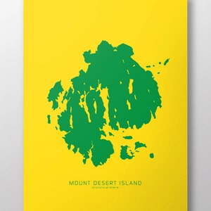 Mount Desert Island 14" x 20" Print