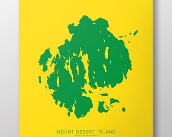 Mount Desert Island 14" x 20" Print