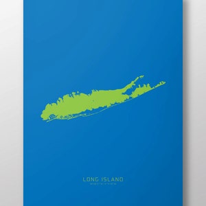 Long Island, NY 14" x 20" Print