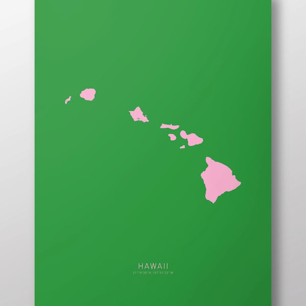 Hawaii 14" x 20" Print