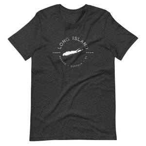 Long Island NY camiseta unisex de manga corta