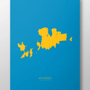 Mykonos 14&quot; x 20&quot; Print
