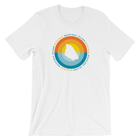 Michigan Short-Sleeve Unisex T-Shirt Mackinac Island