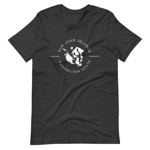 Islas San Juan, Washington Camiseta Unisex de Manga Corta