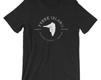 Tybee Island, Géorgie T-Shirt unisexe à manches courtes