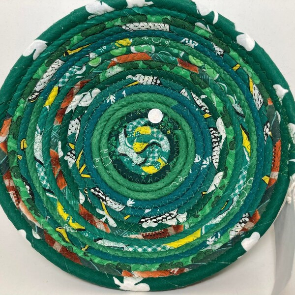 Rag Rope Basket Etsy