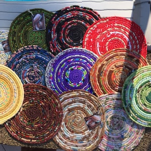 Hot Pad Clothesline Coiled Rope Trivet