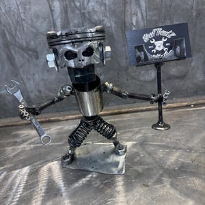 Made to order Piston figure card holders