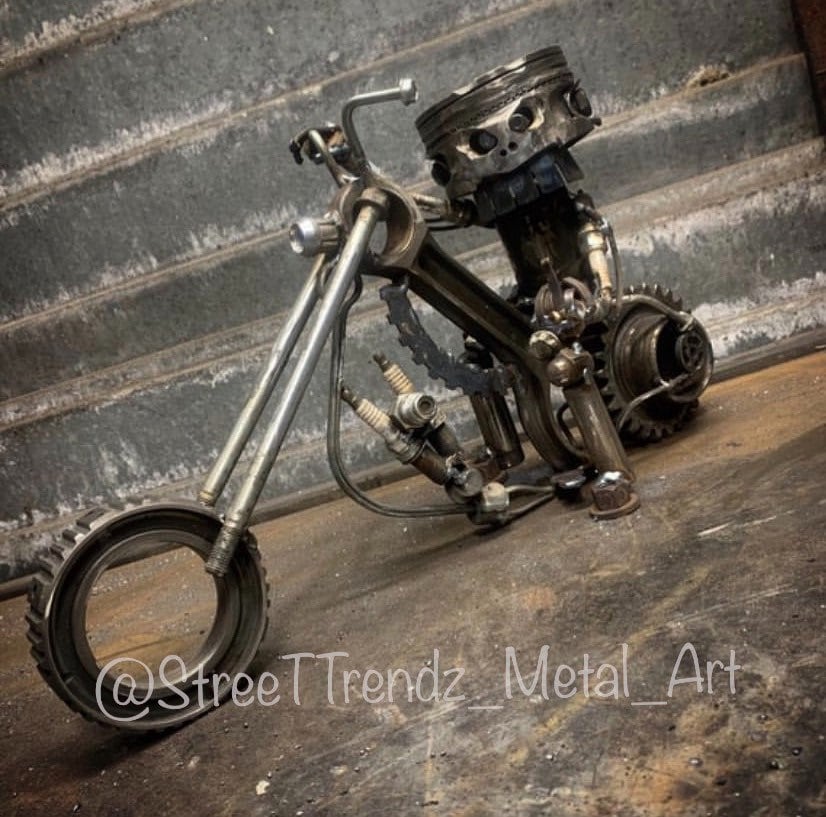 Made to order  Piston figure motorcycle rider