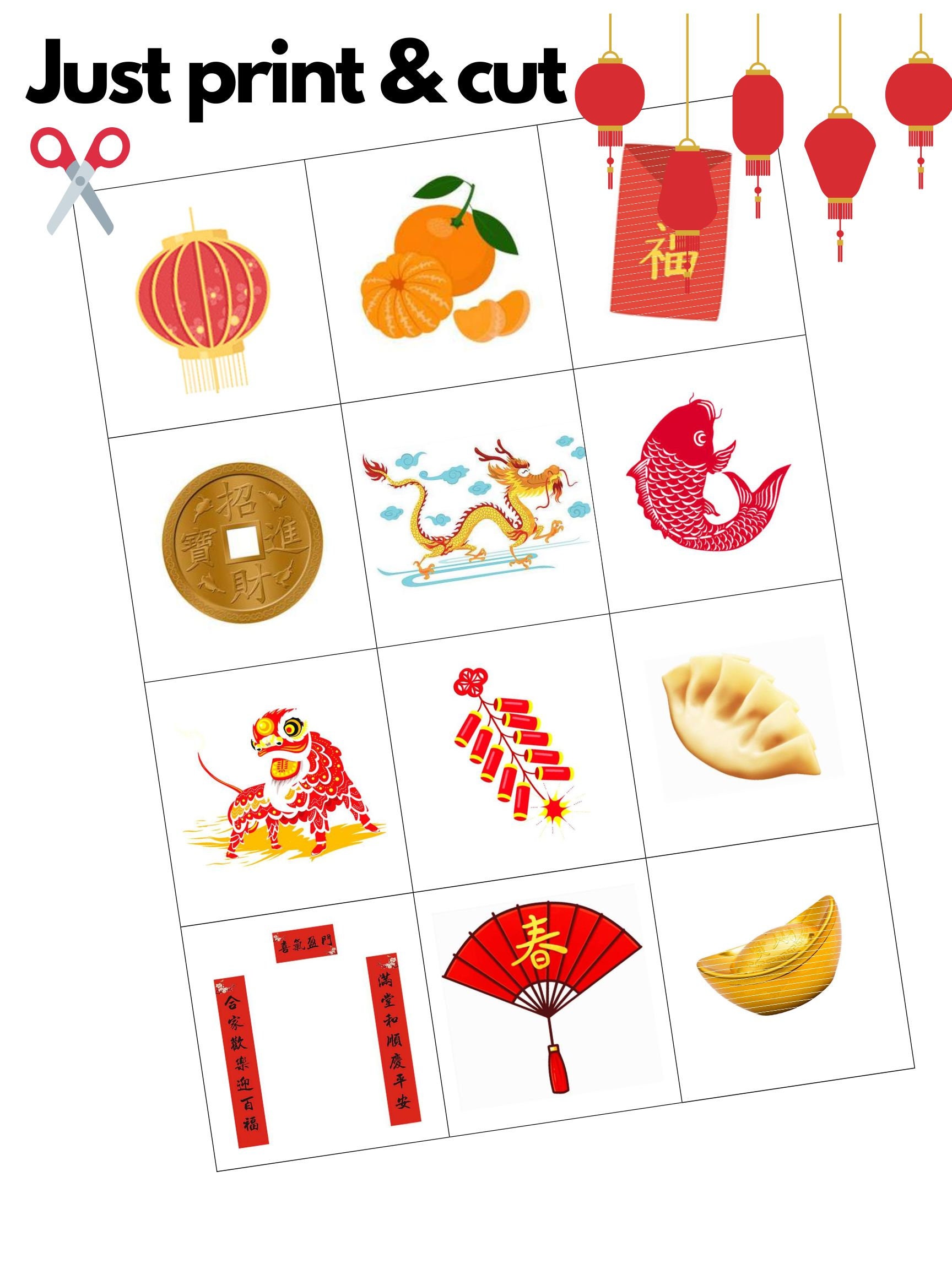 chinese new year scavenger hunt 2025