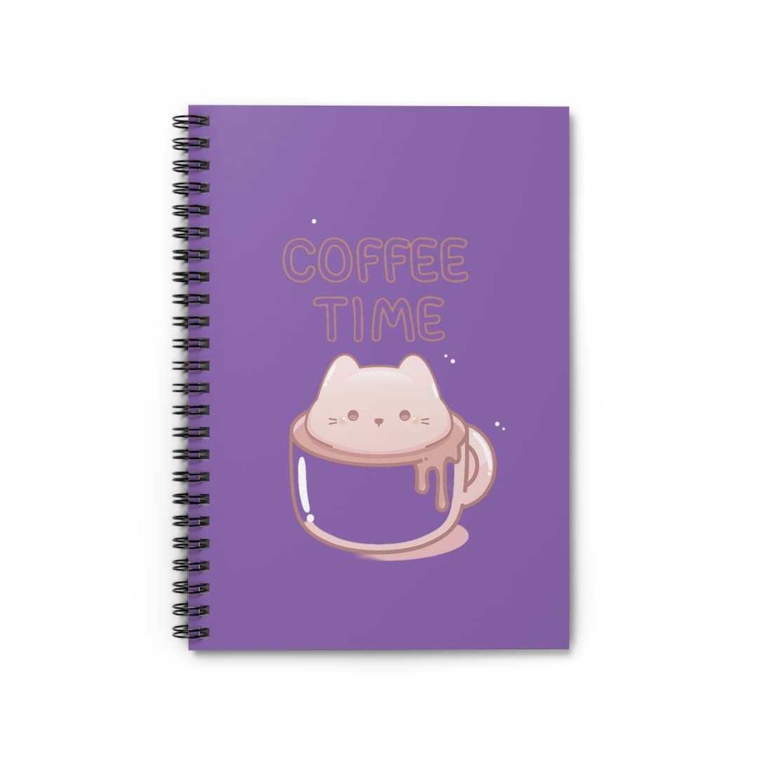 Spiral Notebook - Ruled Line - Etsy