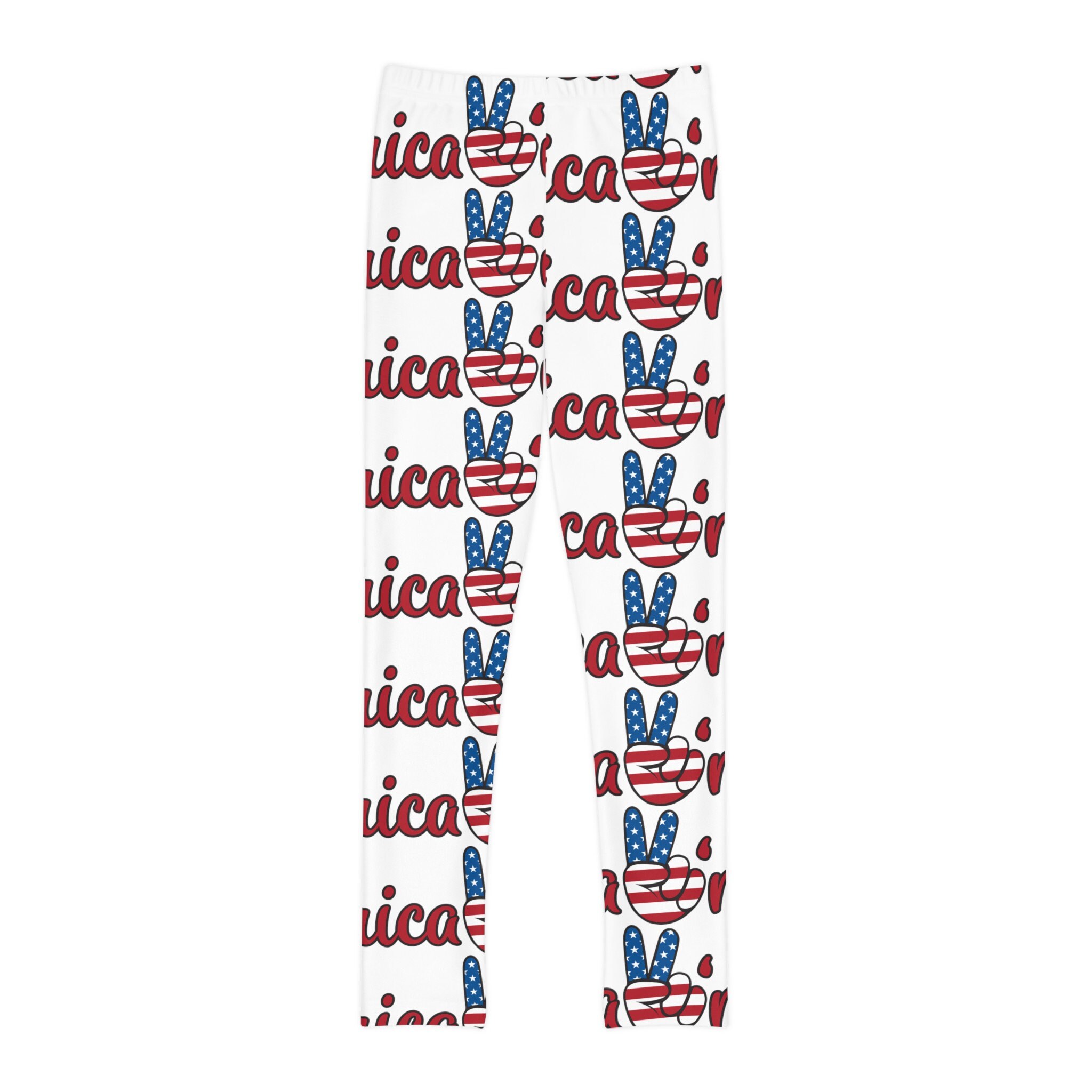 Youth Full-Length Leggings (AOP)