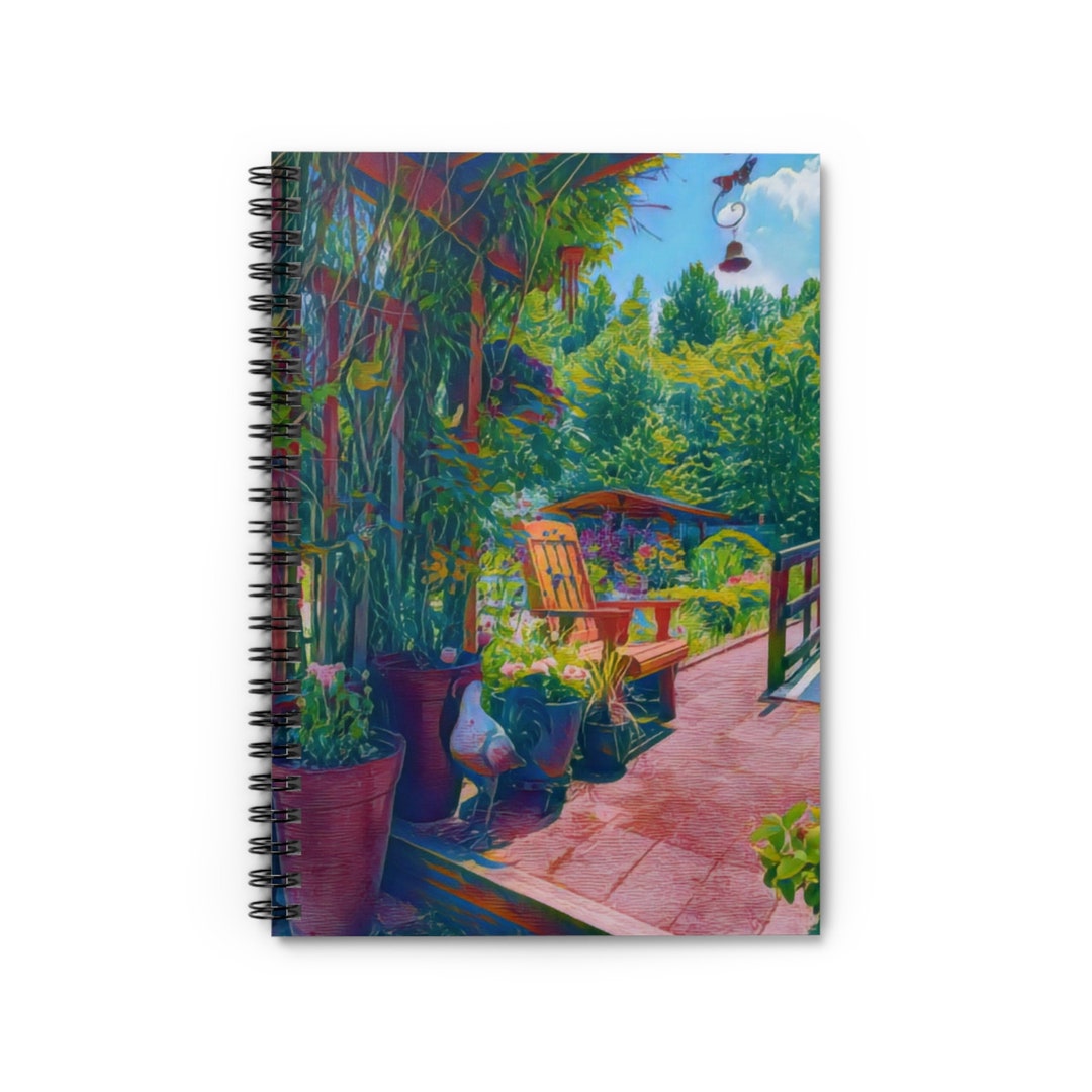 Spiral Notebook - Ruled Line - Etsy