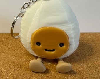 Jellycat Amuseable Boiled Egg 3D printed keyring