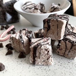 Gourmet Chocolate Peppermint Marshmallows