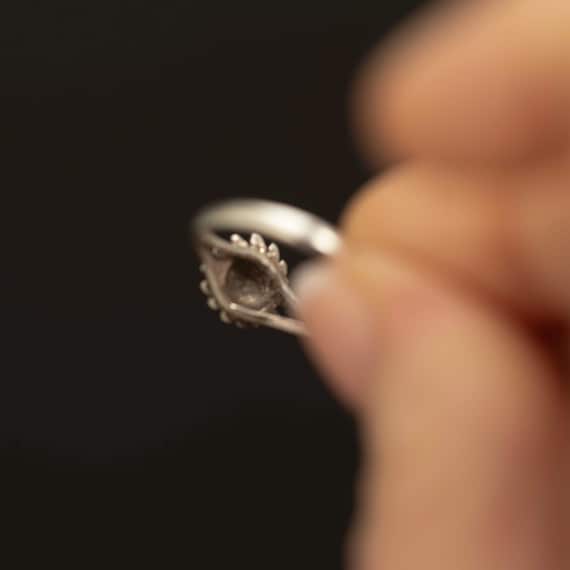 Sterling Silver Sun Face Ring · Celestial Motif ·… - image 8