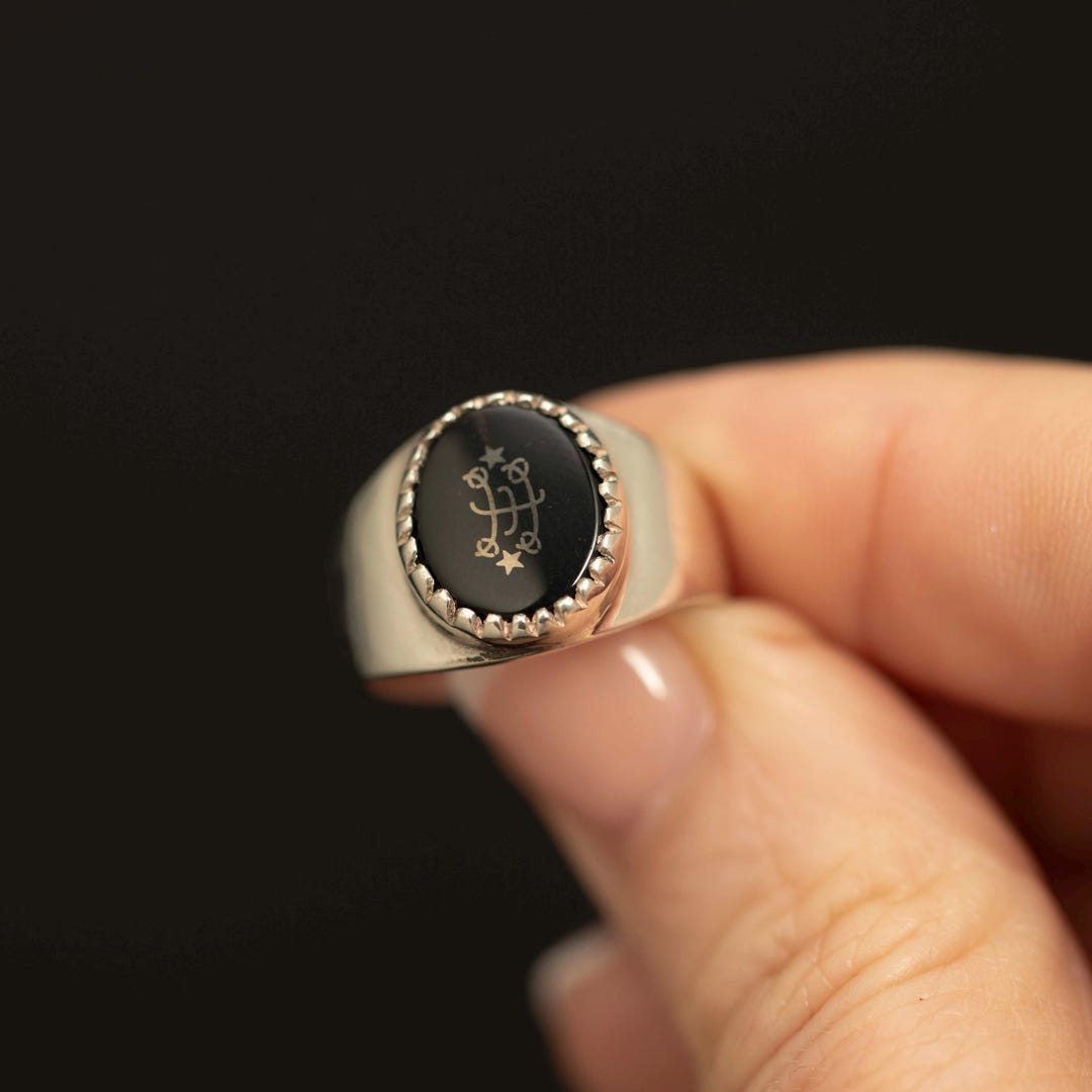 Vintage Sterling Silver Bahá’í Ring · Haykal Symbol Signet - Etsy