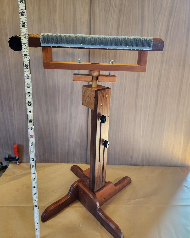 Adjustable Rug Hooking Frame Floor Stand Etsy