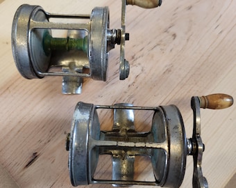 Antique Meisselbach Fishing Reel Set: Takapart 480 & Tripart 580