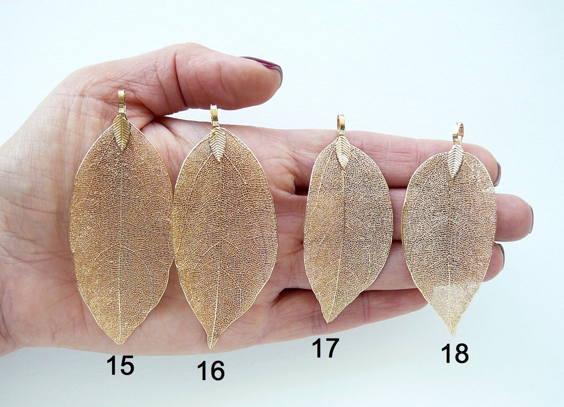 NATURE LEAF 18K GOLD NECKLACE