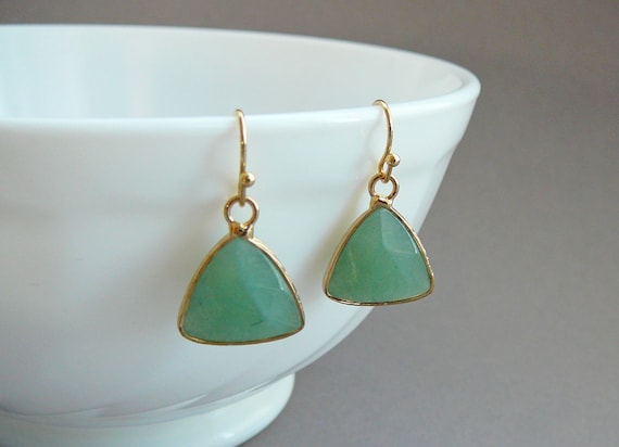 Aventurine earrings cheap