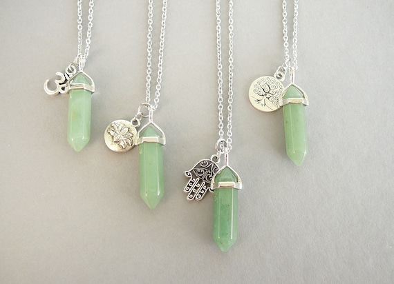 aventurine necklace