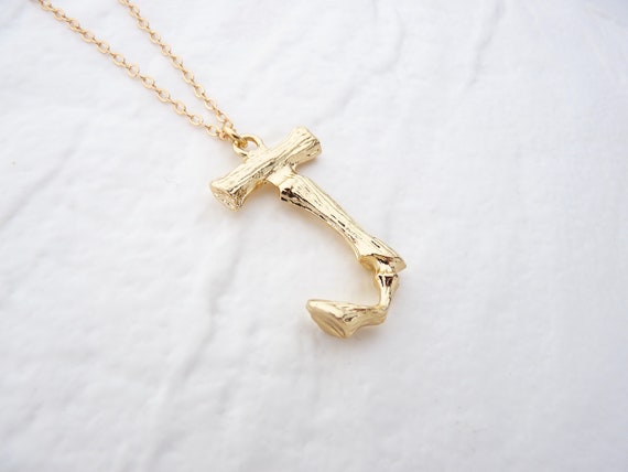 Bamboo name necklace sale