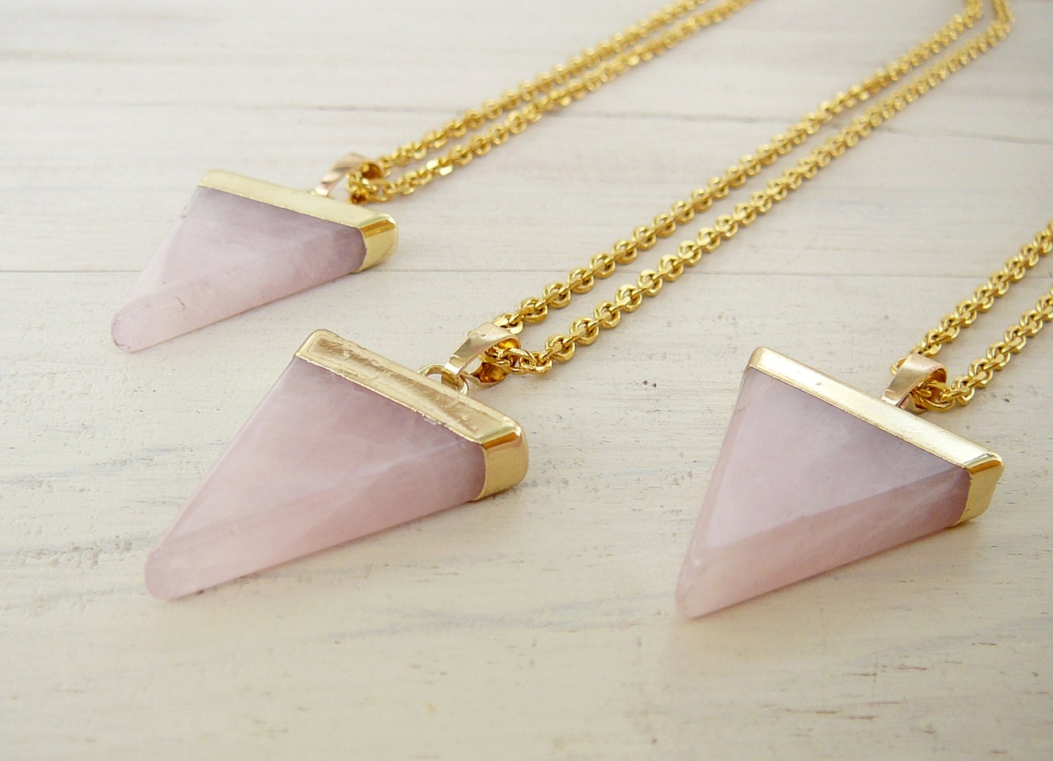 Nuance Quartz Point Jewelry Set
