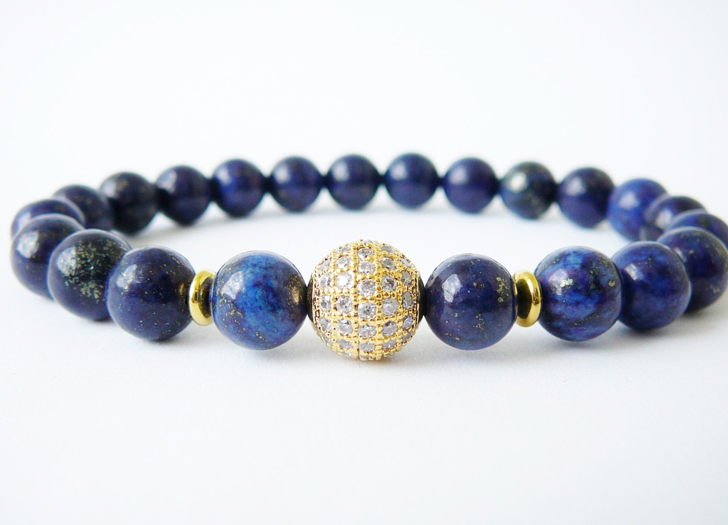 Lapis Lazuli Bracelet for Women Bracelet for Mom Bracelet for - Etsy