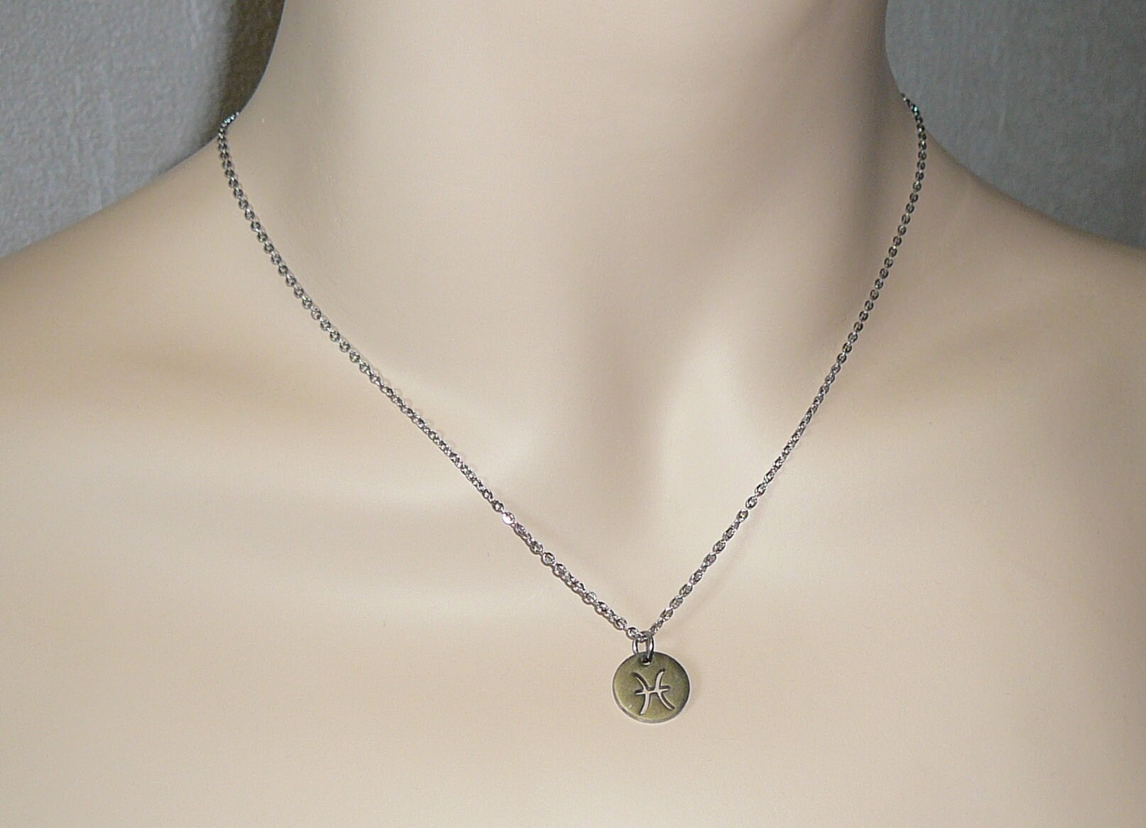 Men's pisces necklace deals