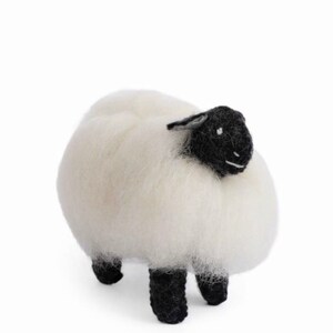 Sheep mobile Black sheep-Black sheep mobile-Nursery decor Baby mobile Lamb mobile Sheep mobile Scandinavian nursery farm image 3