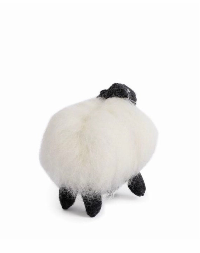 Sheep mobile Black sheep-Black sheep mobile-Nursery decor Baby mobile Lamb mobile Sheep mobile Scandinavian nursery farm image 4