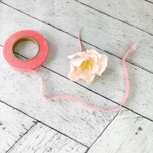 1/2” roll of pink floral tape 30 yds