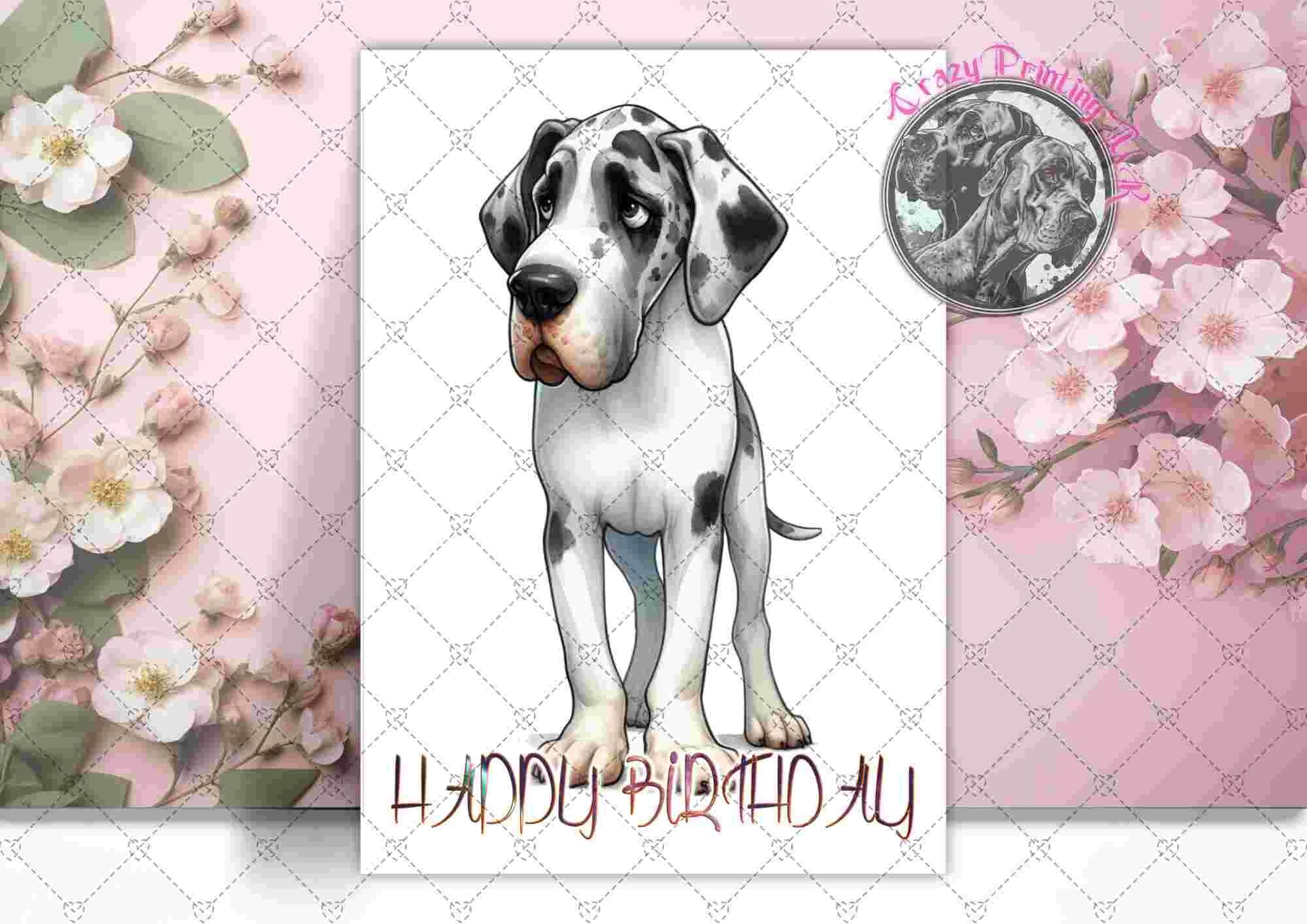 Mother Of Great Danes T-Shirt Mix Flower Mother Of Great Danes T-Shirt Mix Flower