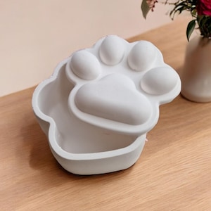 Paint you own pottery- Trinket Paw Box Pottery Painting- Pottery box with lid  - Grop activity painting - Gift ideas - Dog Lover Gifts