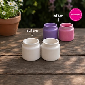 Paint you own pottery-Jar Pottery Painting-Pottery Jar with lid-Group activity painting-Gift ideas for crafters-Pottery Small Vases-Gift